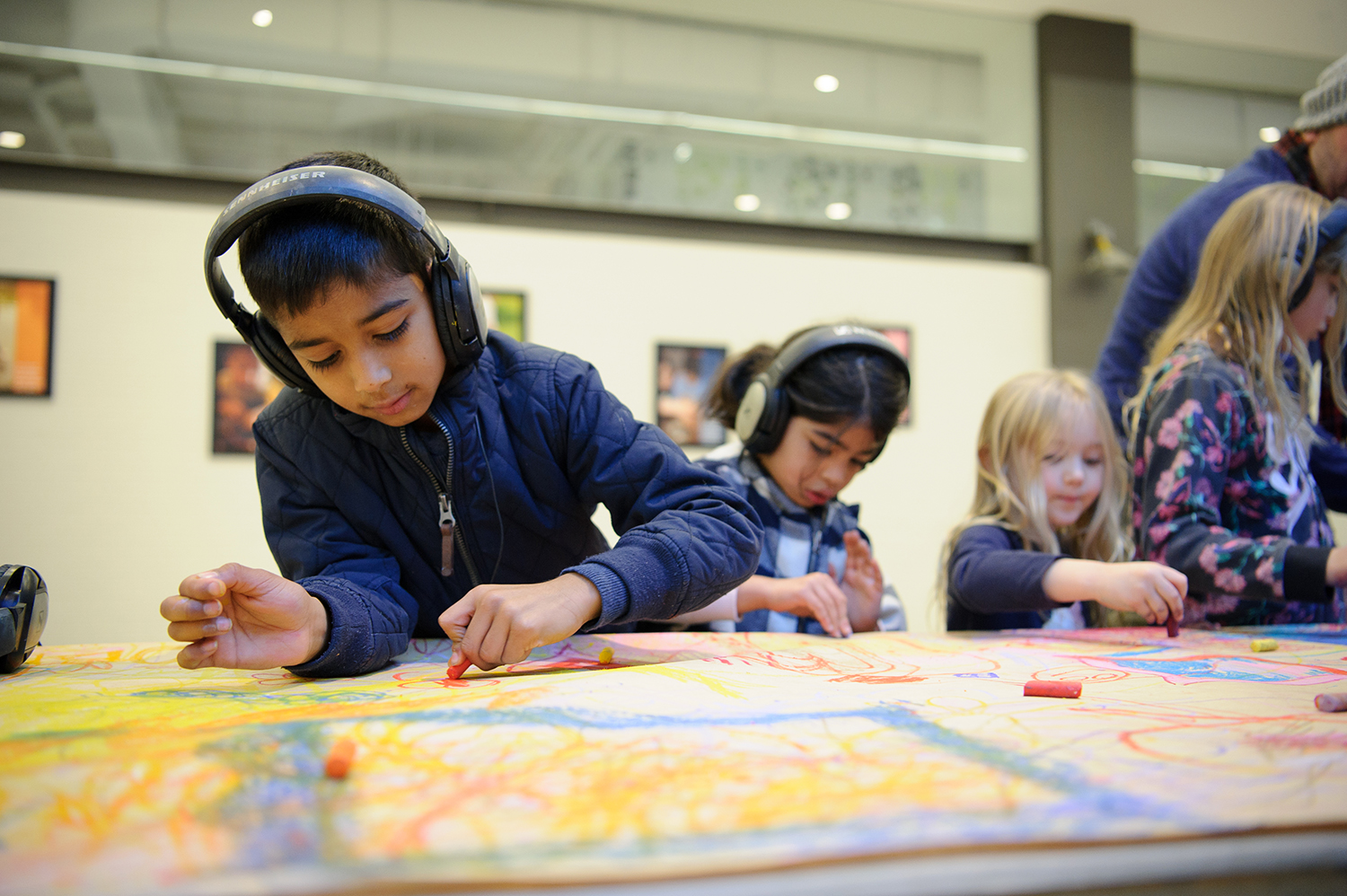 Sound of Drawing at State Library Victoria Polyglot Theatre