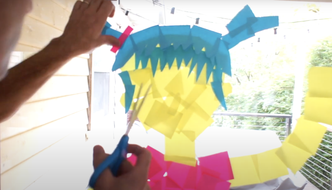 post it notes activity
