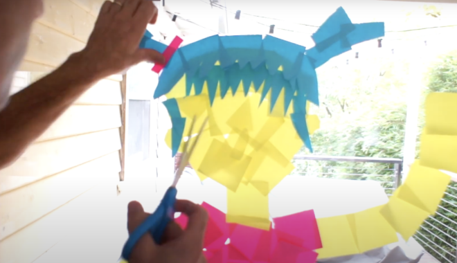 post it notes activity