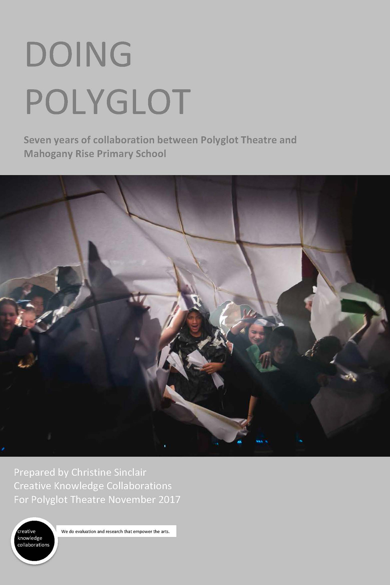 Mahogany Rise Longitudinal Evaluation Report - Doing Polyglot - Cover