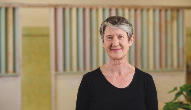 2021 Polyglot staff headshot: Sue Giles AM, Artistic Director and co-CEO