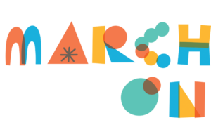 Logos: Esplanade - Theatres on the Bay Singapore, and March On festival.