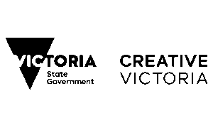 Logo: Victoria State Government, Creative Victoria