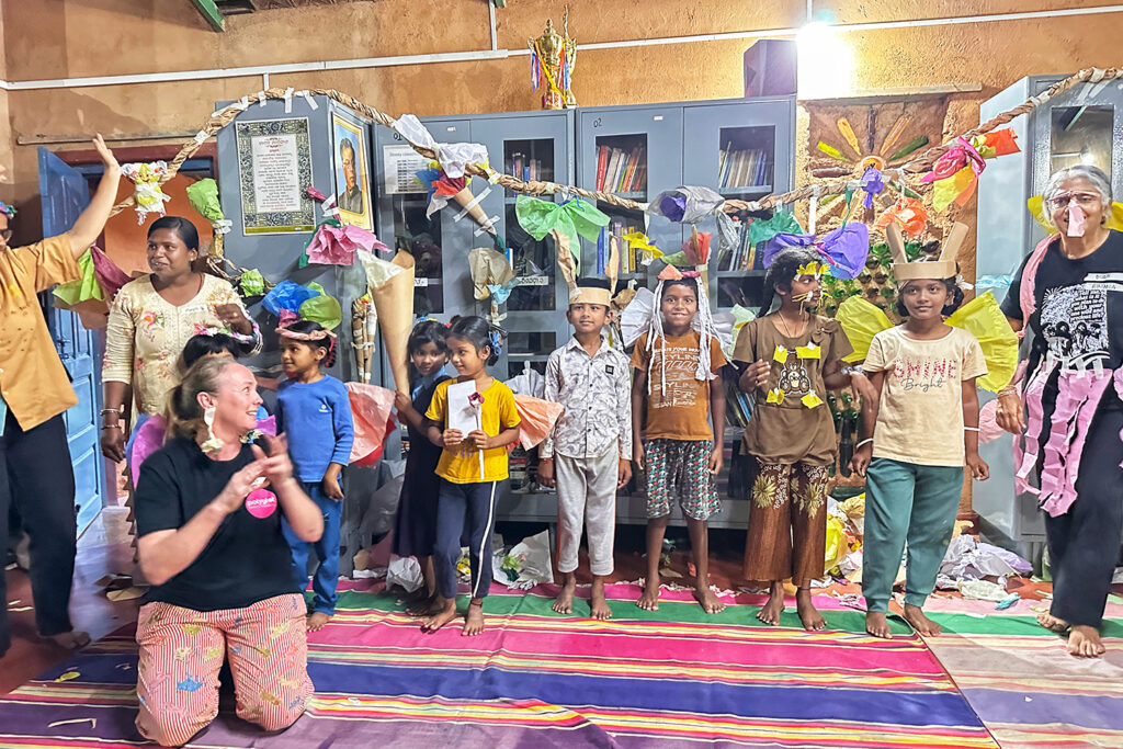 India 2026 creative cultural exchange photo.